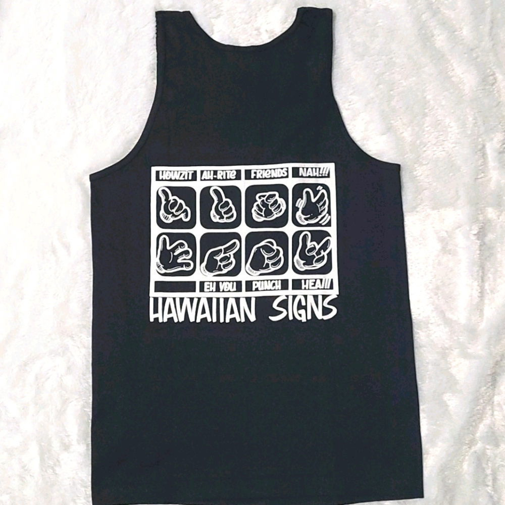 Hawaiian Signs Tank Top